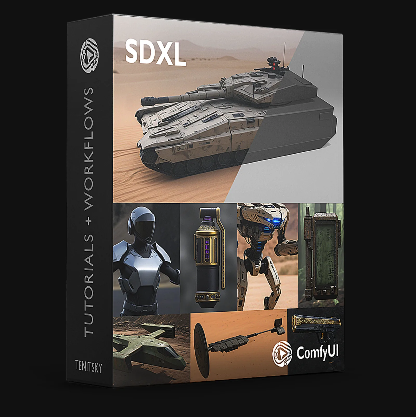 SDXL prop design cover