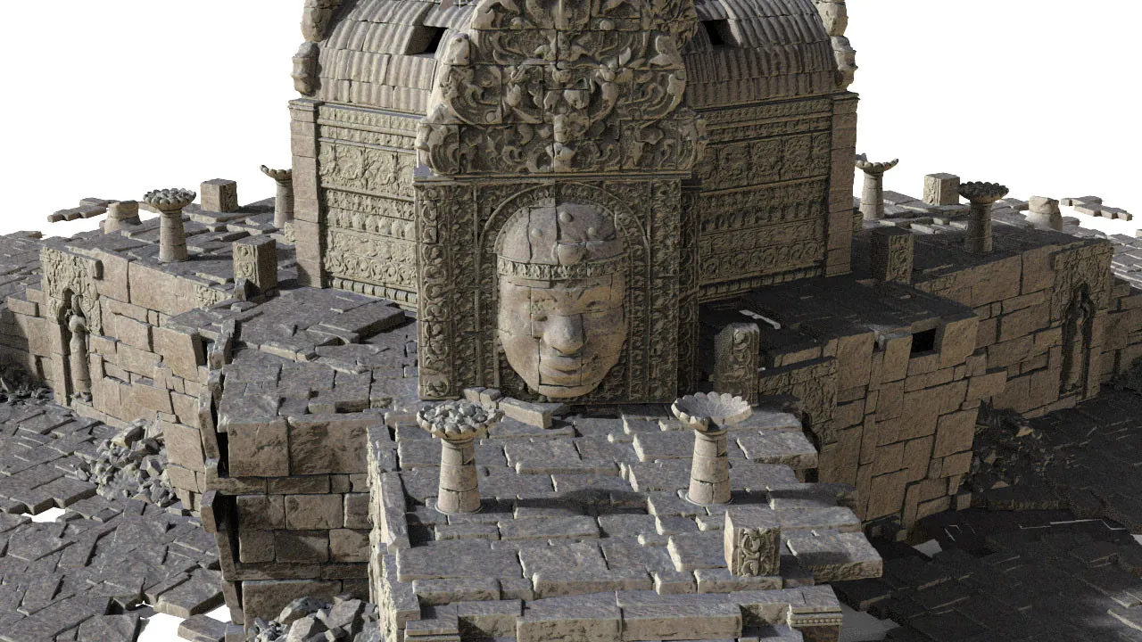 Ancient Temple Ruins: preview 2