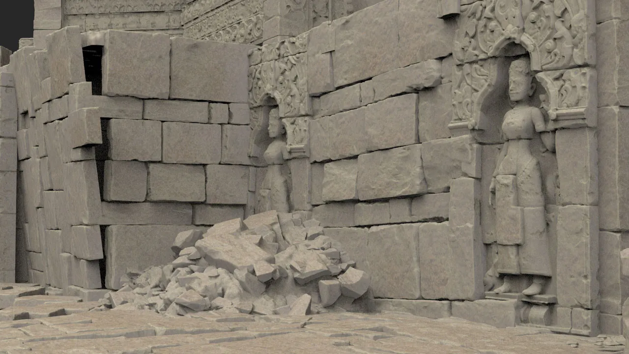 Ancient Temple Ruins: preview 3
