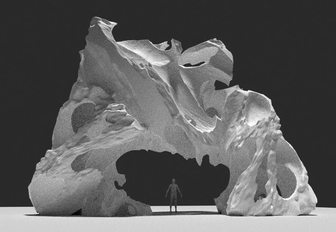 Cavernous Alien Rocks: preview 1