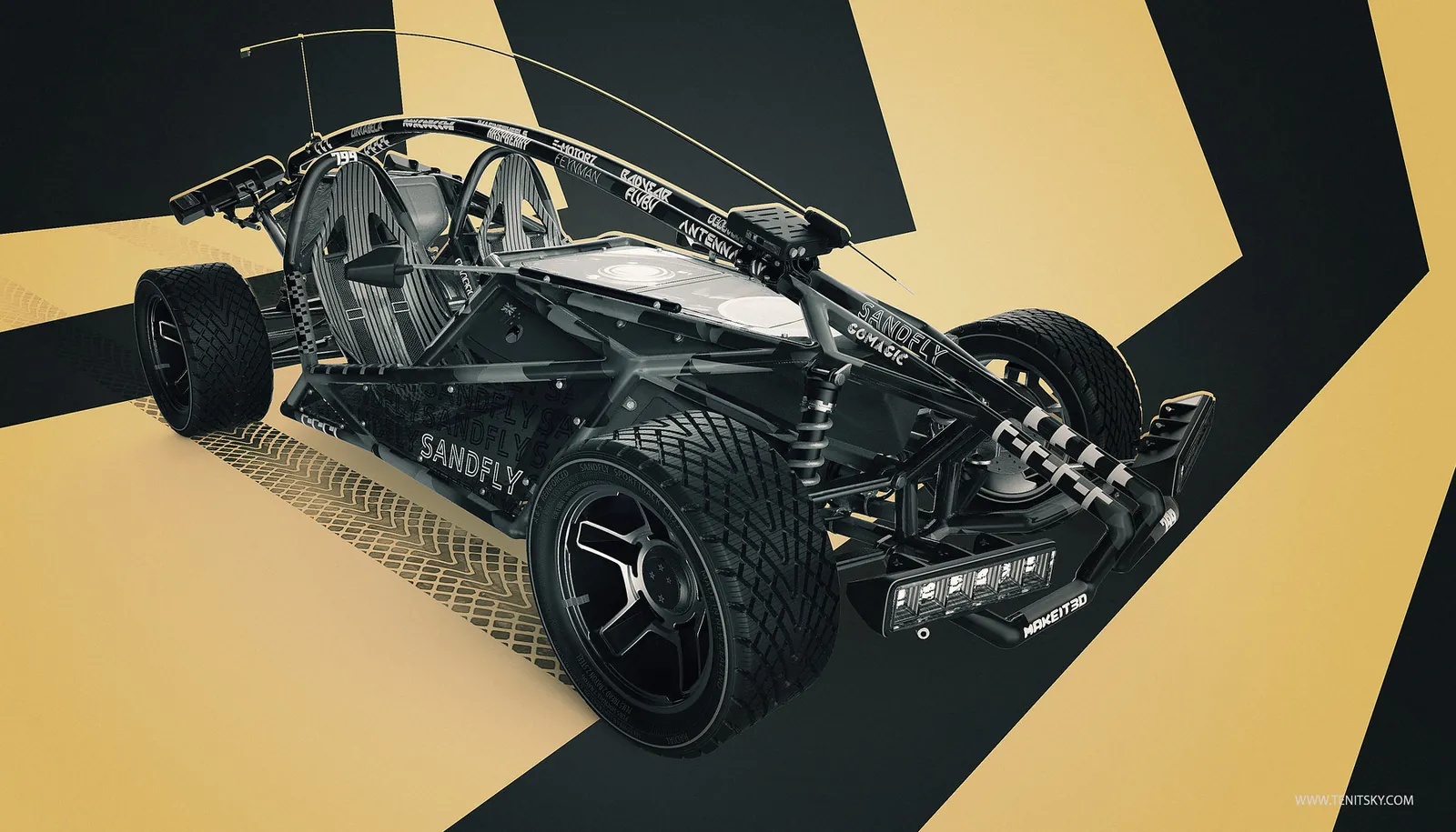 Functional Vehicle Design in 3D Coat: preview 2