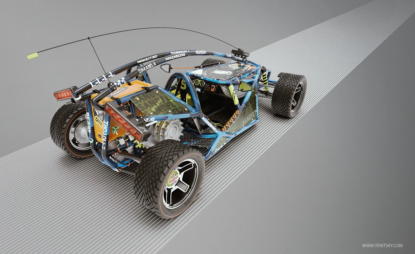 Functional Vehicle Design in 3D Coat: preview 4