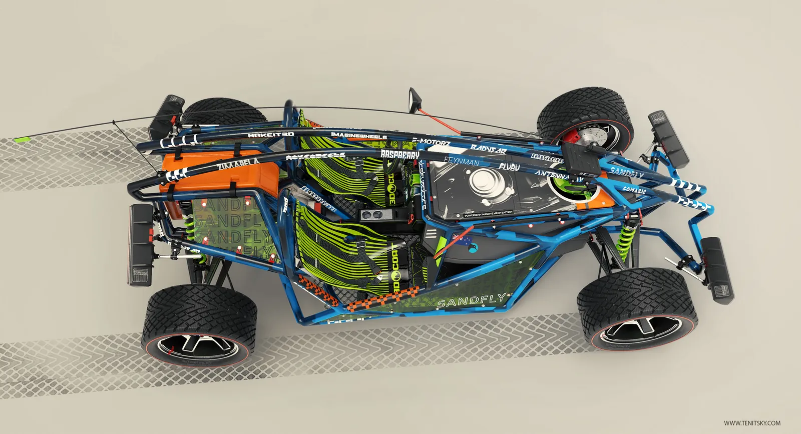 Functional Vehicle Design in 3D Coat: preview 5