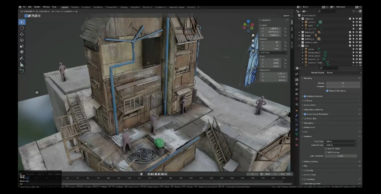 Modular Town Design in 3D Coat: preview 7