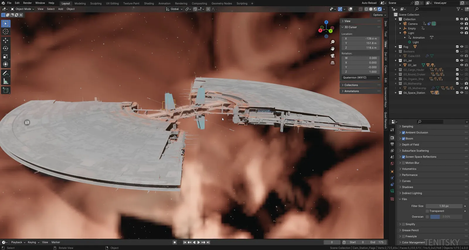 Scaling Sci-Fi - 3D Sketching from Jets to Motherships: preview 4