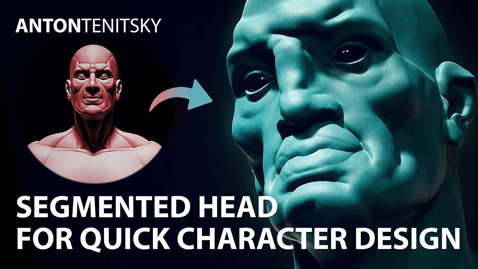 Segmented Head for Quick Character Design: preview 1