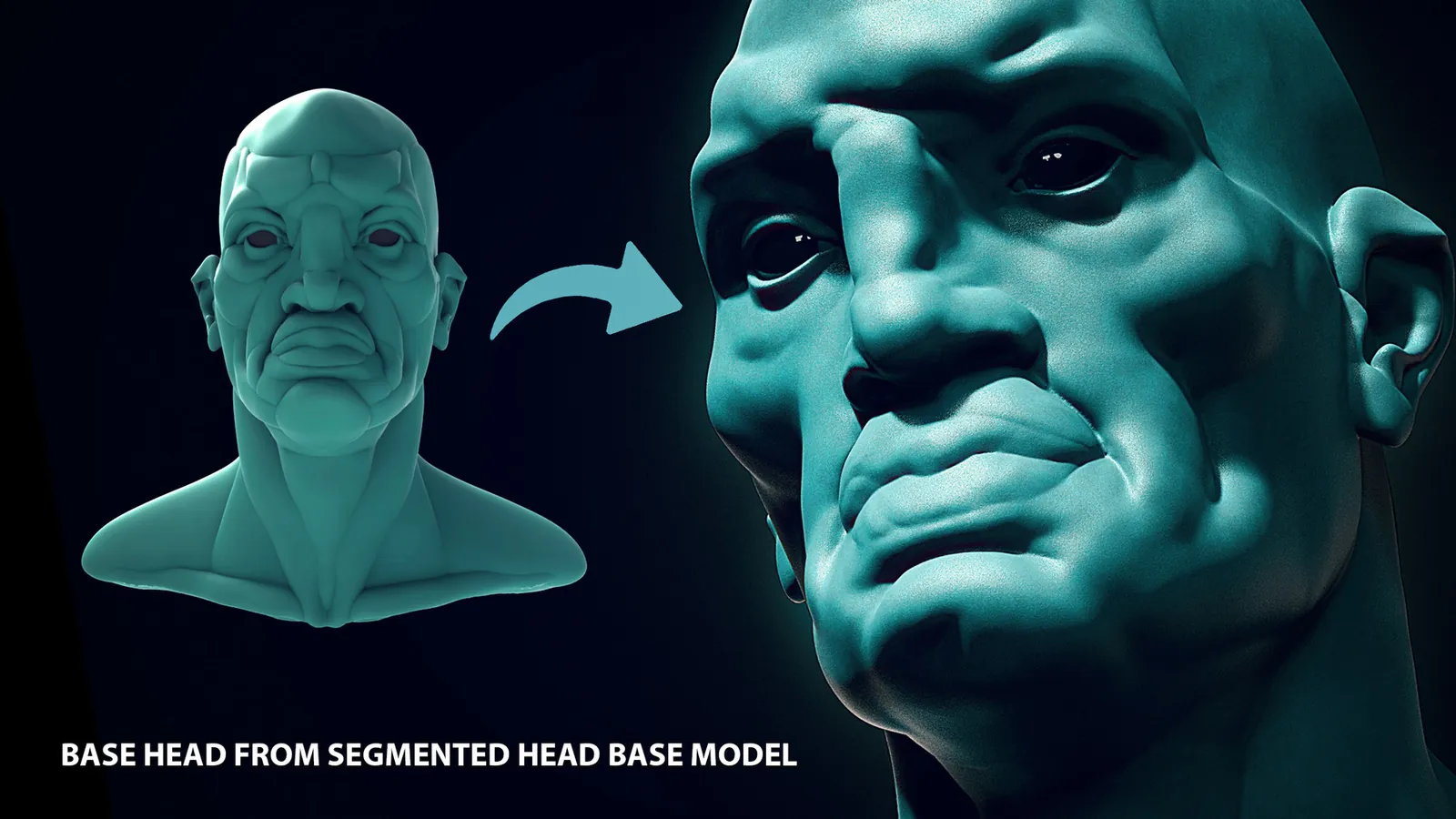 Segmented Head for Quick Character Design: preview 3