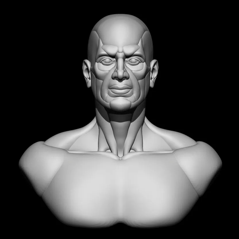 Segmented Head for Quick Character Design: preview 6