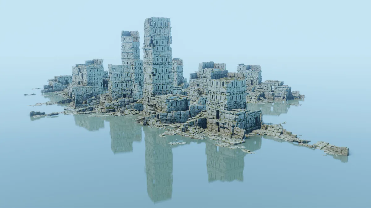 Lost City - Blender Eevee